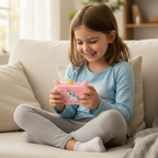 Kinder-smartphonespeelgoed met dubbele camera - Touchscreen eenhoorn MP3-muziekspeler voor 3-8 jaar