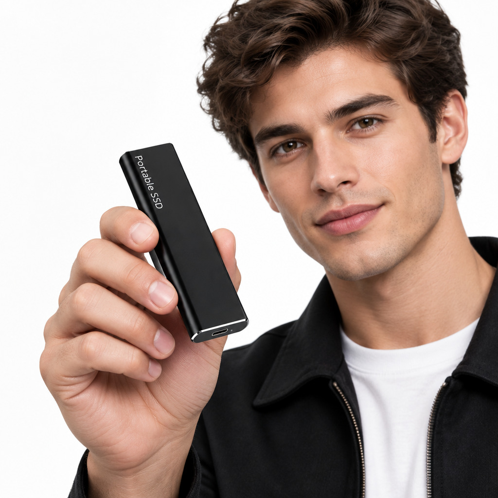 Externe SSD 4TB met USB-C – Supersnelle Draagbare Opslag