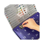 Edelstenen Adventskalender voor Kinderen – Kristallen Adventskalender met 24 Natuurlijke Edelstenen, Leerzaam Kerstcadeau – GemSpark