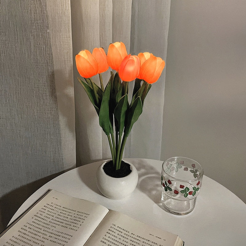 LumiTulip | Tulp Nachtlampje - DIY Bloemenlamp Sfeerlichtje LED
