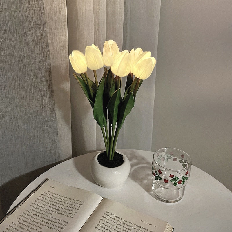 LumiTulip | Tulp Nachtlampje - DIY Bloemenlamp Sfeerlichtje LED