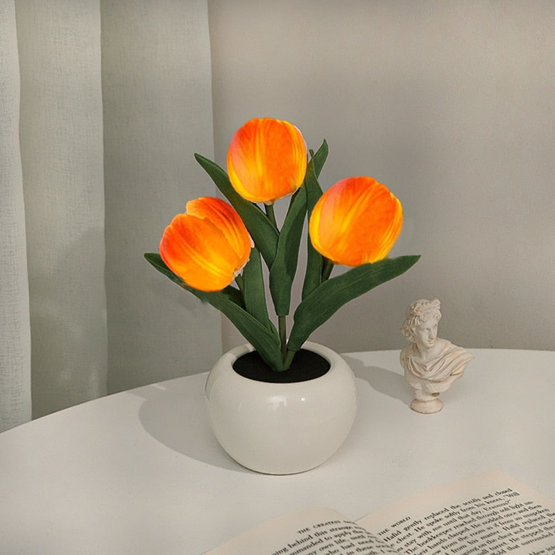 LumiTulip | Tulp Nachtlampje - DIY Bloemenlamp Sfeerlichtje LED