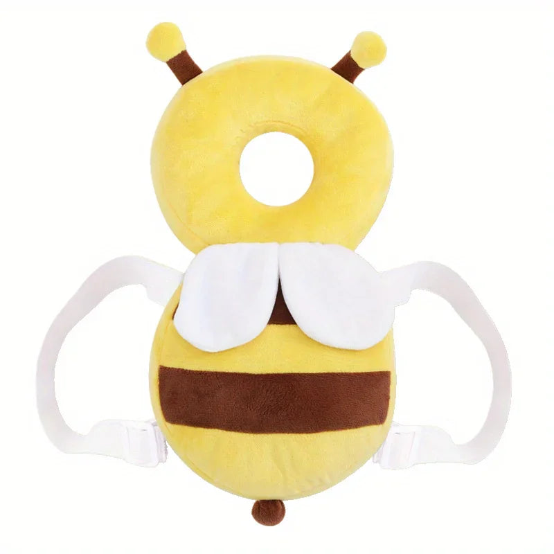Little Bee babyhoofdbeschermingskussen - Ademende valbeschermmuts voor hoofdbescherming bij kleine kinderen, kerstcadeau