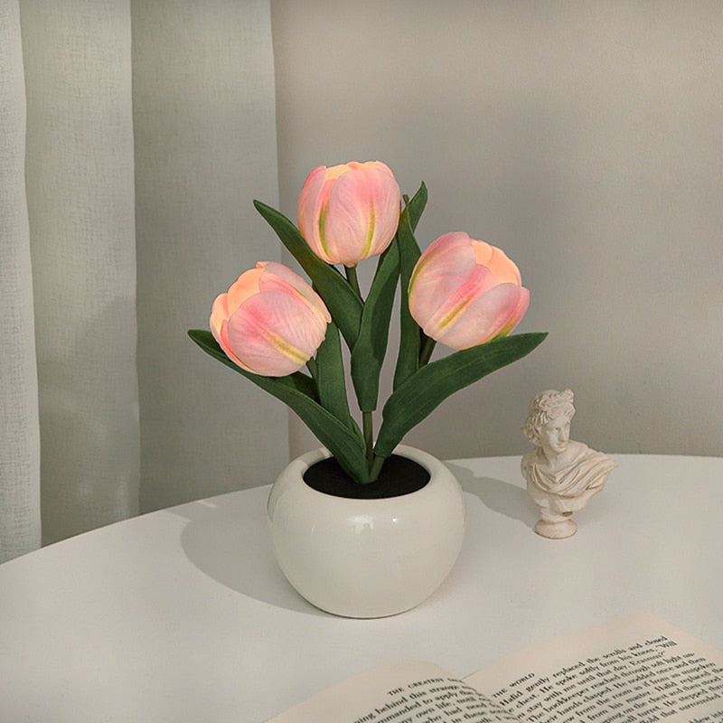 LumiTulip | Tulp Nachtlampje - DIY Bloemenlamp Sfeerlichtje LED