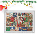 Puzzel Adventskalender 1000 Stukjes – Kerstpuzzel in 24 Dagen, Elke Dag Nieuwe Puzzelstukjes, Cadeau voor Volwassenen & Gezin