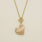 Bersh | Moederdag MAMA Ketting Cadeau - Onregelmatige Ronde Beschermhanger van Waterdicht Roestvrij Staal, Fijn Mama-Sieraad Cadeau voor Vrouwen Mom - Variant 5