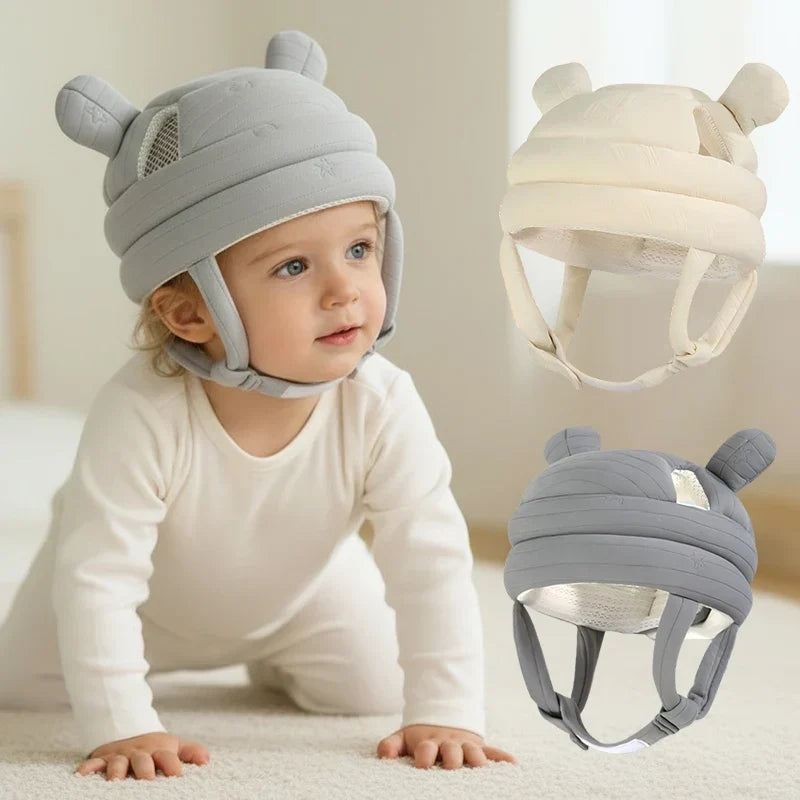 Baby 360 hoofdbeschermhelm - Ademende valbeschermkap voor lopen & kruipen
