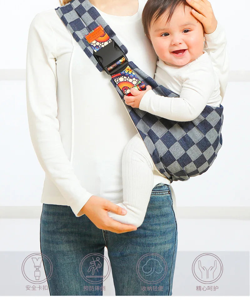 Zahara | Zachte antislip outdoor draagdoek met draagring voor baby en kind - multifunctioneel babydraagaccessoire