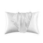 100% Mulberry Zijde Kussensloop – Zacht voor Haar & Huid Wit 50 x 75 cm