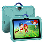 Kinder 7-inch Android-tablet 64GB - Quad-core lerntablet met schokbestendige hoes Blauw
