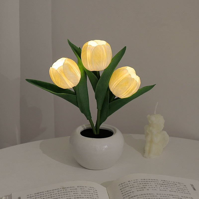 LumiTulip | Tulp Nachtlampje - DIY Bloemenlamp Sfeerlichtje LED