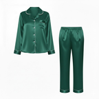 Zariyah | Pyjamaset Dames - Satijn Groen
