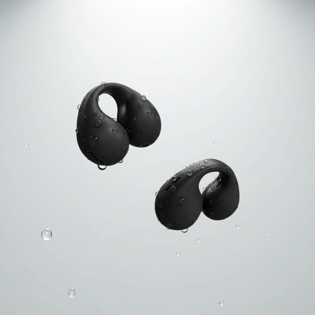 Waterdichte Koptelefoon – Bluetooth Douche Koptelefoon & Zwem Oordopjes, Tot 6 Uur Afspeeltijd – HydroSound