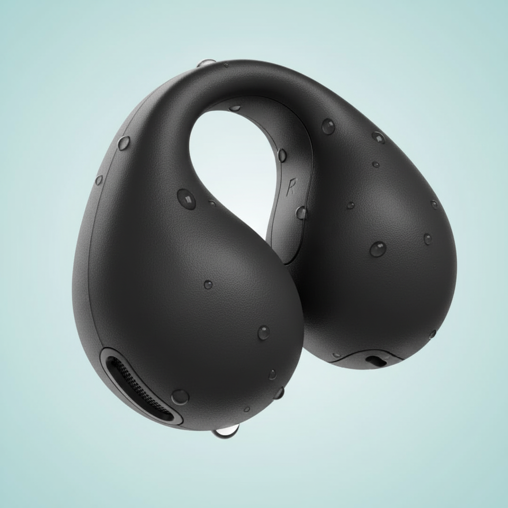 Waterdichte Koptelefoon – Bluetooth Douche Koptelefoon & Zwem Oordopjes, Tot 6 Uur Afspeeltijd – HydroSound