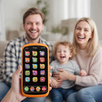 peelgoedtelefoon met Touchscreen voor Kinderen & Peuters - Educatieve Interactieve Smartphone met Lichtjes, Liedjes & Muziek
