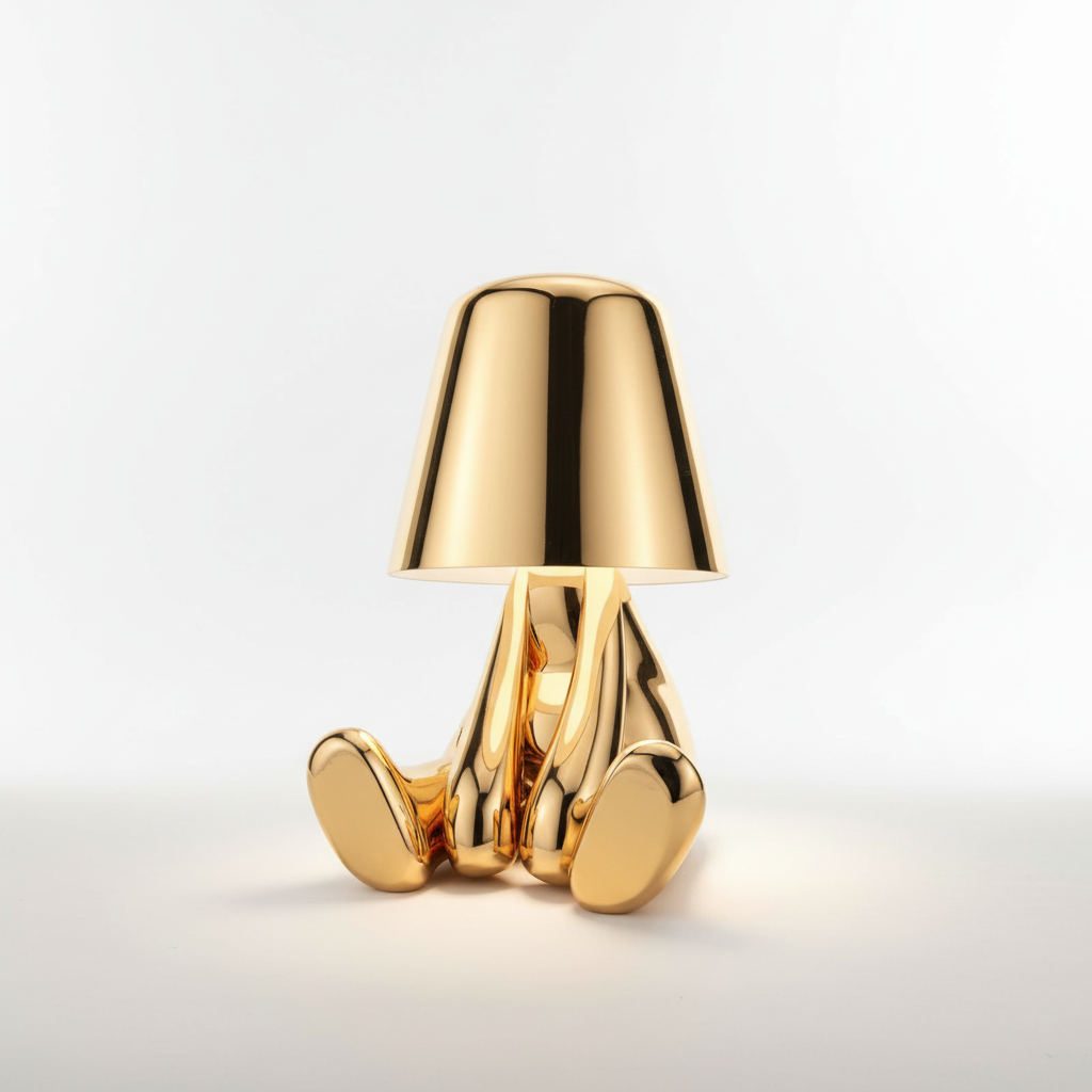 Stijlvolle Oplaadbare Lamp met Warm Licht - Modern Design voor Woonkamer, Slaapkamer en Kantoor