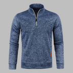 Trui Heren Zip-Up Blauw