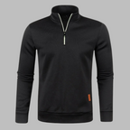 Trui Heren Zip-Up Zwart