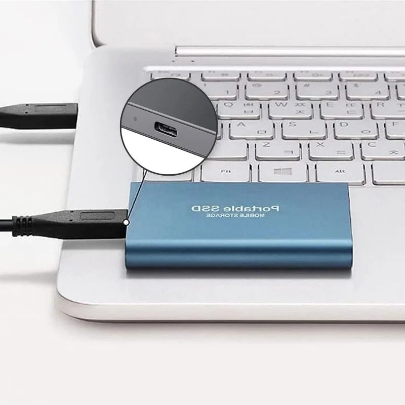 Externe SSD PS5 en Xbox USB-C 1TB tot 30TB Aluminium Plug and Play