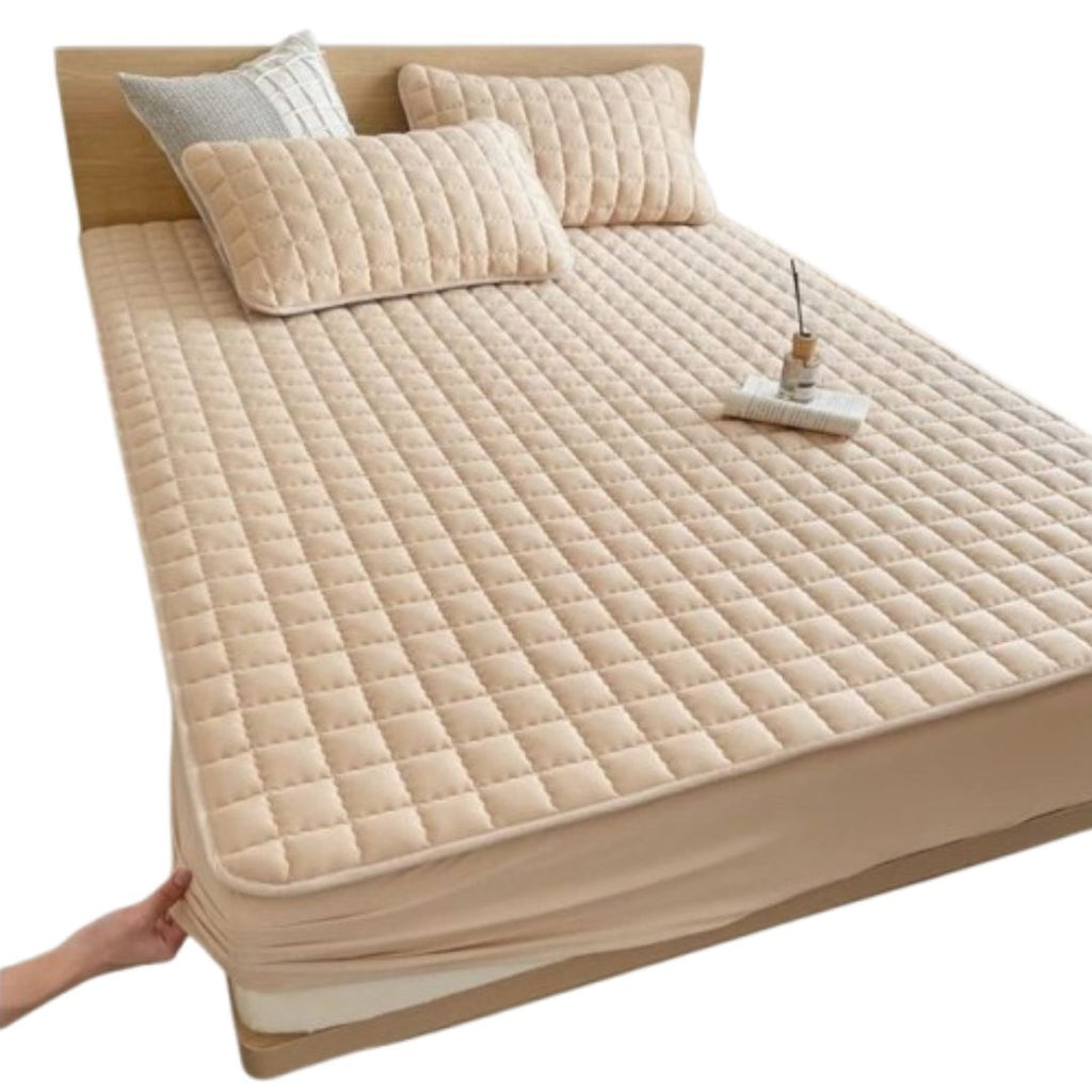 Waterdichte Matrasbeschermer – Hoeslaken Matrashoes met Elastiek, Ademend & Stil, Hypoallergeen, 90×200 tot 200×220 cm