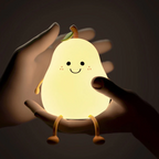 HappyPear | Nachtlampje Kind - Siliconen Peertje USB Dimbaar