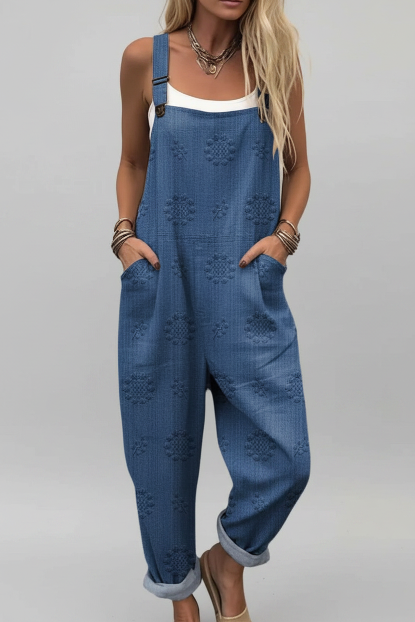 Evangeline | Jumpsuit Dames - Vintage Ademend