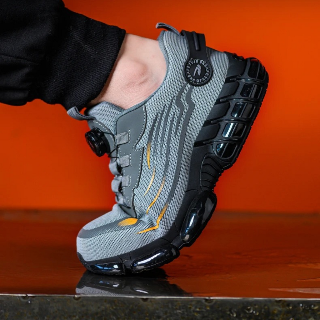 Mane | Werkschoenen Heren | Veiligheidsschoenen | Antislip grip & snelle draaisluiting