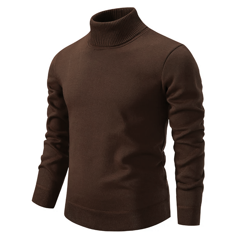 Coltrui Heren Gebreid Warm Bruin