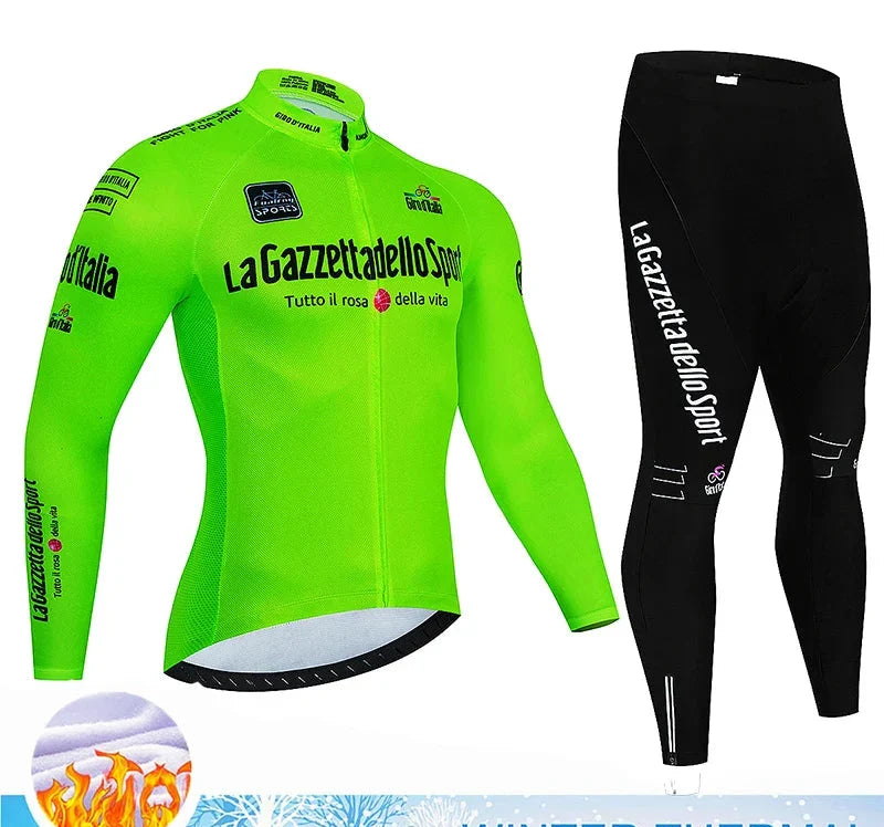 Calico | Winter Wielerset Heren Thermo | 20D Gelzadelpad, Ademend