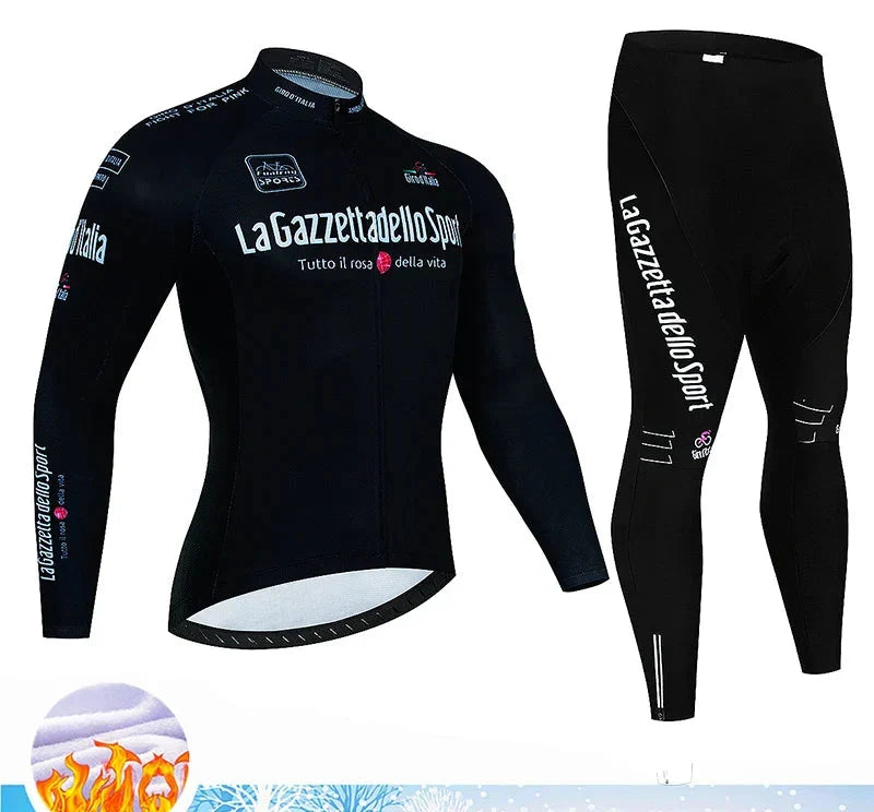 Calico | Winter Wielerset Heren Thermo | 20D Gelzadelpad, Ademend