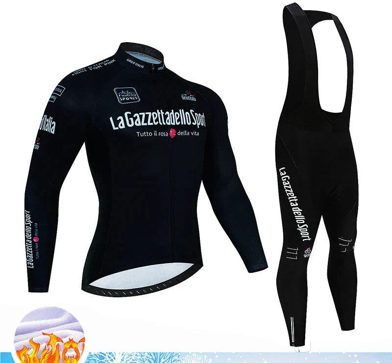 Calico | Winter Wielerset Heren Thermo | 20D Gelzadelpad, Ademend