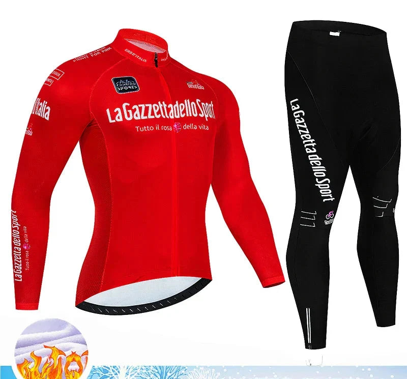 Calico | Winter Wielerset Heren Thermo | 20D Gelzadelpad, Ademend Wit XL