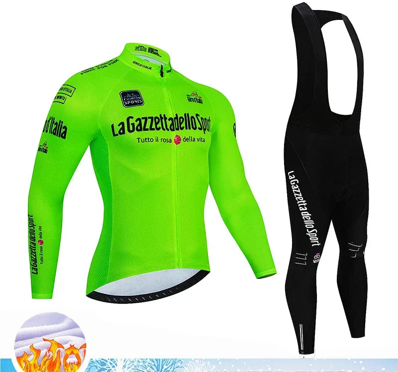 Calico | Winter Wielerset Heren Thermo | 20D Gelzadelpad, Ademend