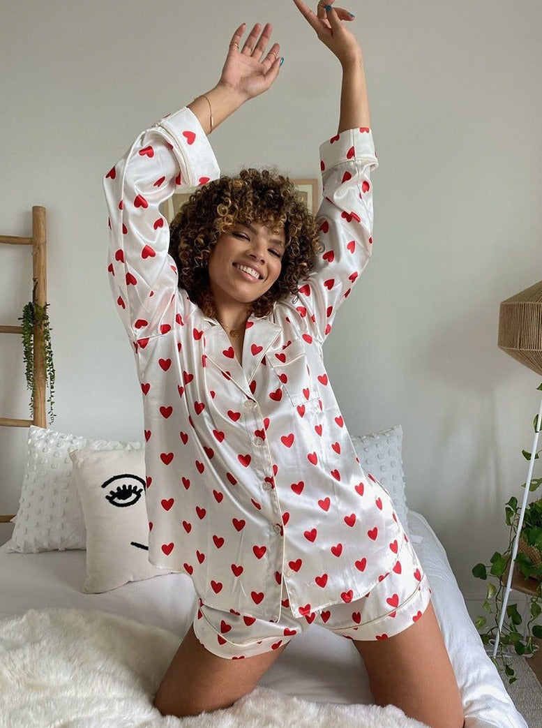 Vivienne | Pyjamaset Dames - Satijn