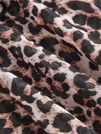 Thalia | Rok Dames - Luipaardprint - Ruches