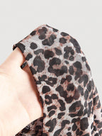 Thalia | Rok Dames - Luipaardprint - Ruches