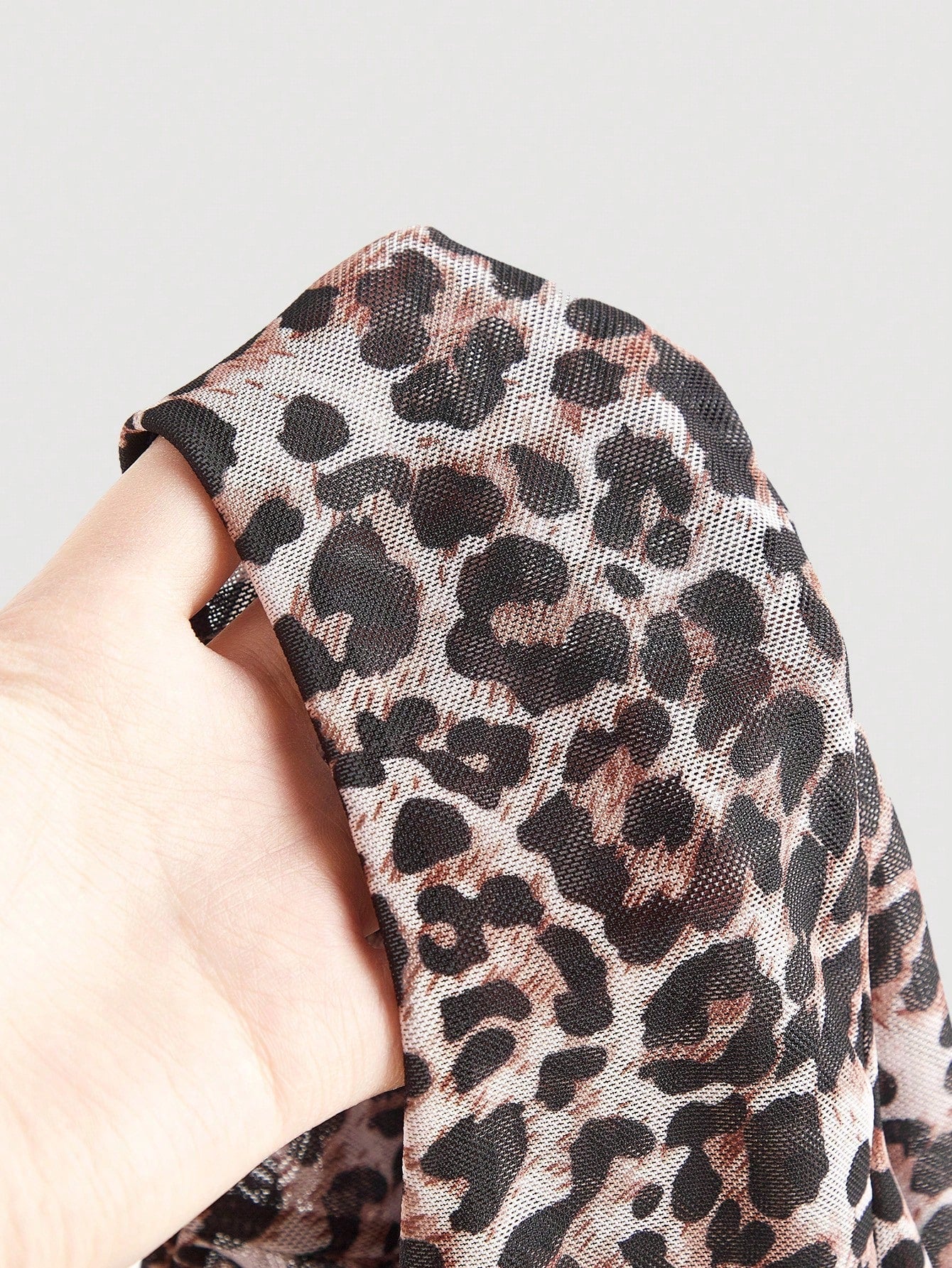 Thalia | Rok Dames - Luipaardprint - Ruches