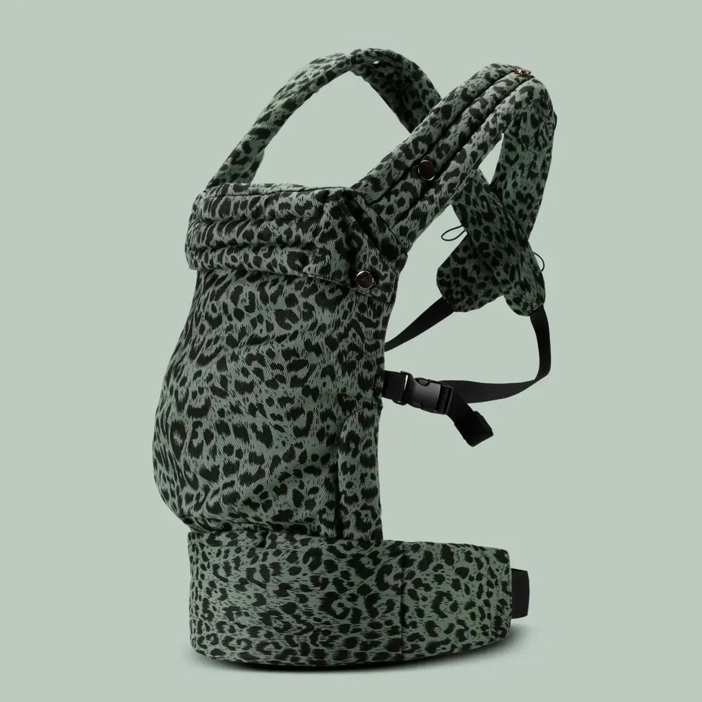 Amore | Babydrager - Veilig & Comfortabel Babydragen Luipaard Groen