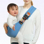 Luna | Baby-Draagdoek: Verstelbare Babydrager Blauw
