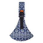 Luna | Baby-Draagdoek: Verstelbare Babydrager Bonsai Blauw