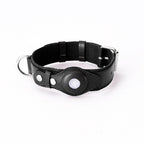 GPS-hondenhalsband met Wereldwijde Tracking zonder Abonnement – GPS Tracker Hond met App, 3 Maten, 5 Kleuren Zwart Alleen Halsband