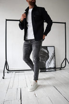 Zipari | Heren Overshirt Jas Borstzakken Lente Herfst Casual Lichtgewicht