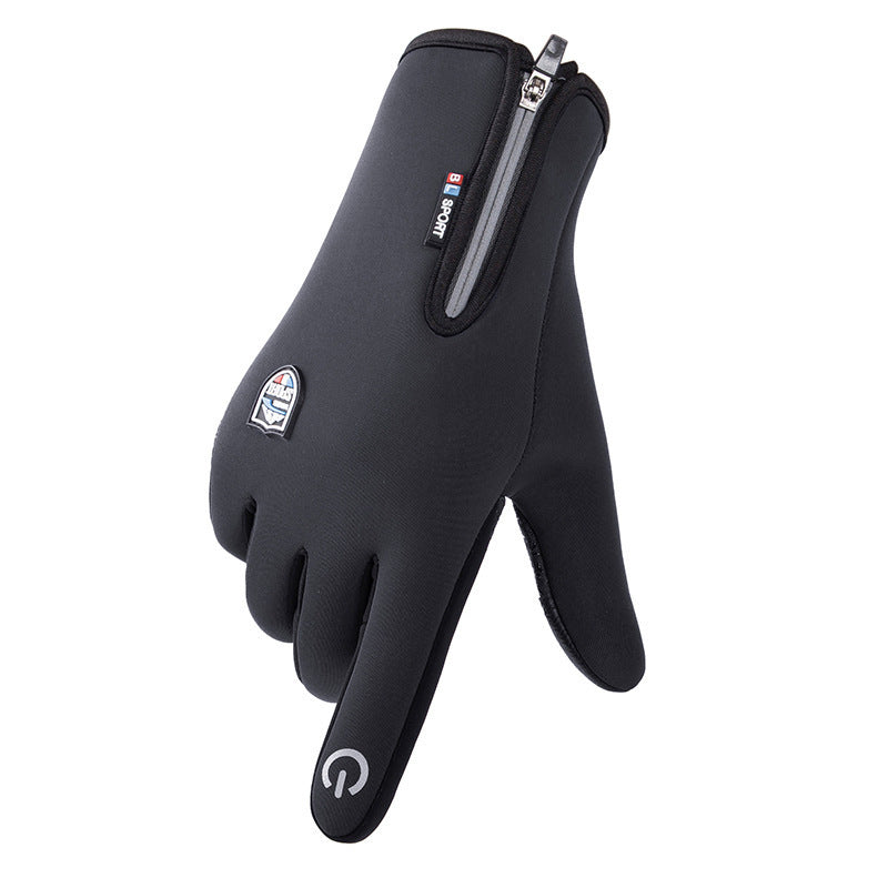Verwarmbare Handschoenen met USB – Waterdichte Winterhandschoenen met Touchscreen, Winddicht, voor Fietsen & Skiën, S–XL Zonder Verwarming Zwart