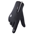 Verwarmbare Handschoenen met USB – Waterdichte Winterhandschoenen met Touchscreen, Winddicht, voor Fietsen & Skiën, S–XL Zonder Verwarming Zwart