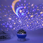 Betoverend Sterrenhemel Nachtlampje – Sterrenhemel Projector Kinderen met Muziek, 360° Draaiend, USB Oplaadbaar – Creëer Magie in de Kinderkamer