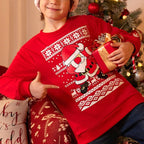 SantaSnug | Foute Kersttrui Kind - Gebreide Kerstman Jongens Meisjes