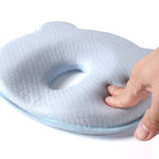 Baby Hoofdsteunkussen met Memory Foam – Kinderwagen Kussentje voor Dutjes, Ademende Stof, 4 Kleuren