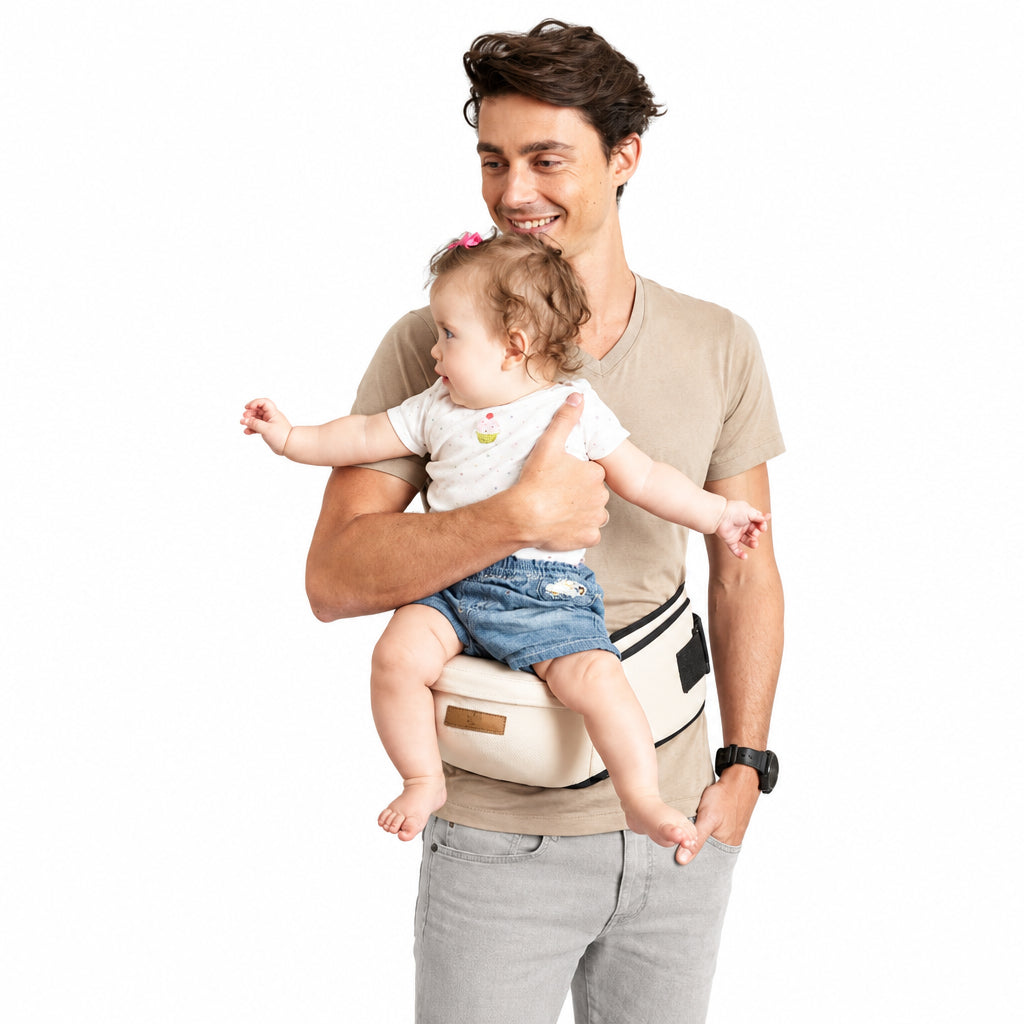 Ergonomische Baby Heupdrager – Heupzitje voor Peuters met Zitje, Draagzak Heupdrager, 7 Kleuren – HugEase
