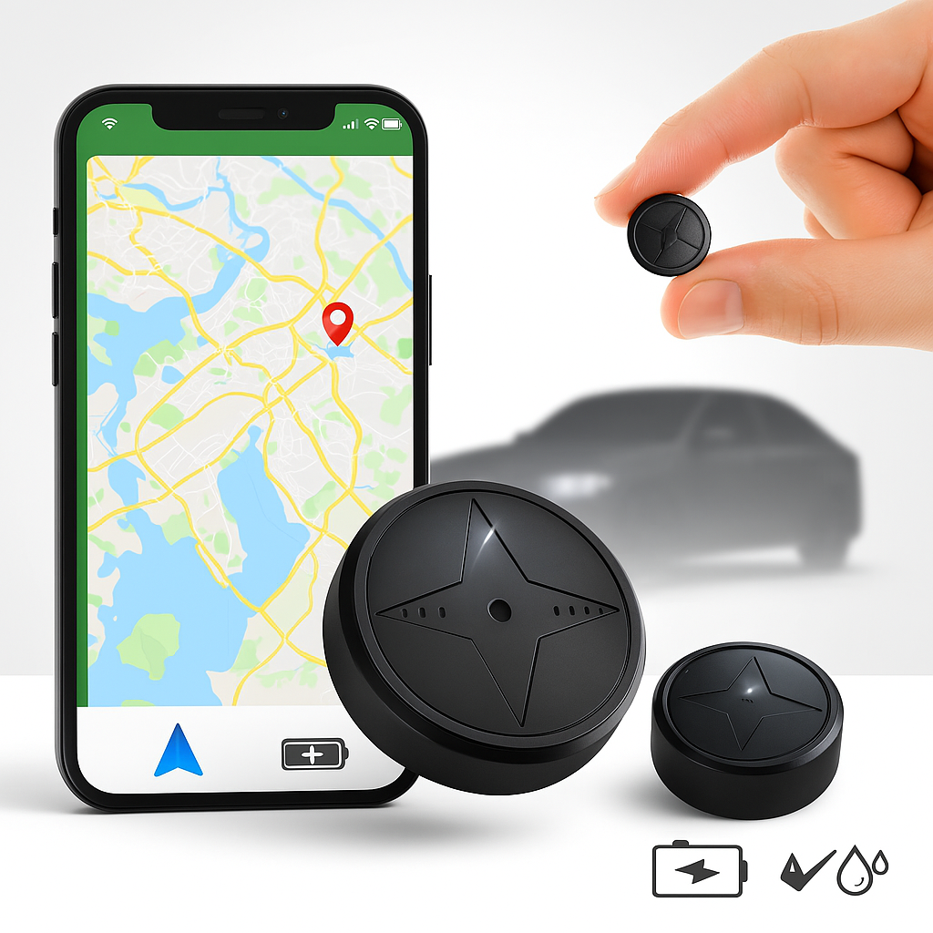 Waterdichte GPS Tracker met Magneet voor Realtime Voertuiglocatie | Luesara