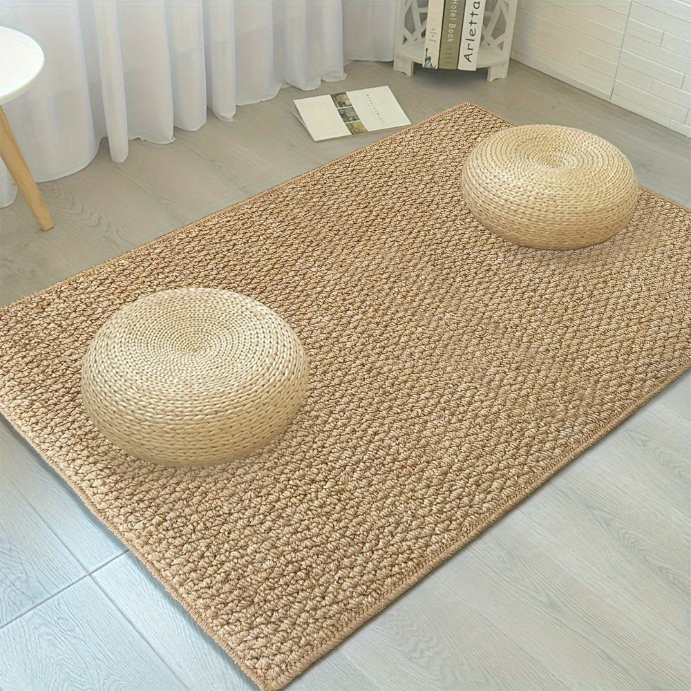 Absorberende Deurmat voor Binnen & Buiten – Antislip Mat in Jute-Look, Machinewasbaar, 3 Maten